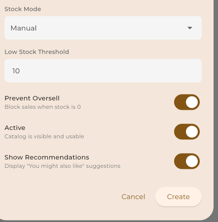 Configure behavior