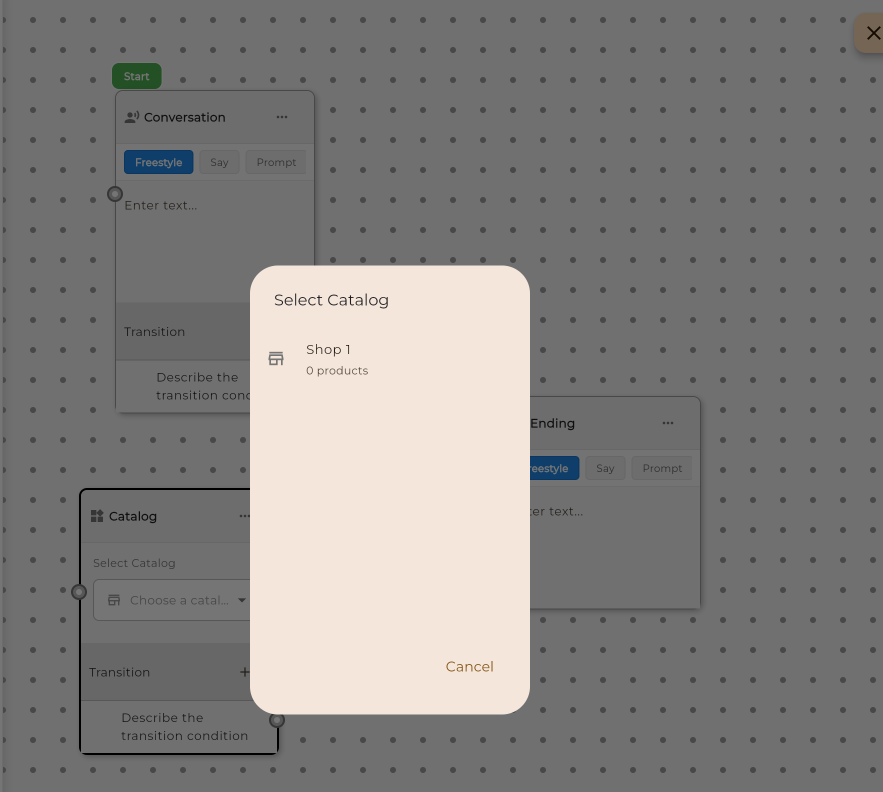 Select workflow