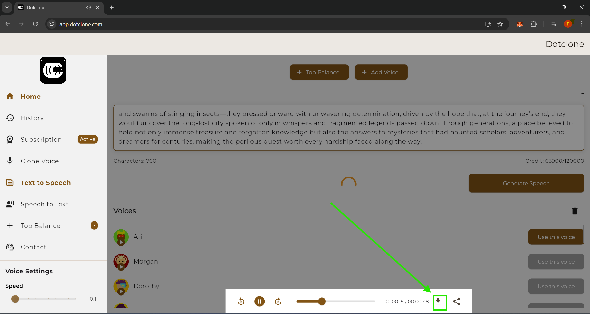 Customize Settings